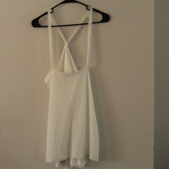 Peppermayo Midnight Rhapsody Ruffle Mini Dress Size 6 - Picture 15 of 15